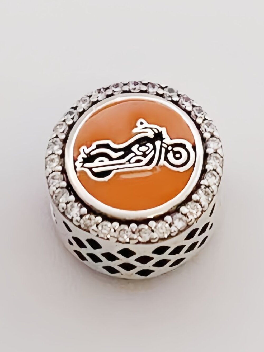 Pandora Harley Motorcycle Sturgis Charm S925 Sterling Silver Jewelry